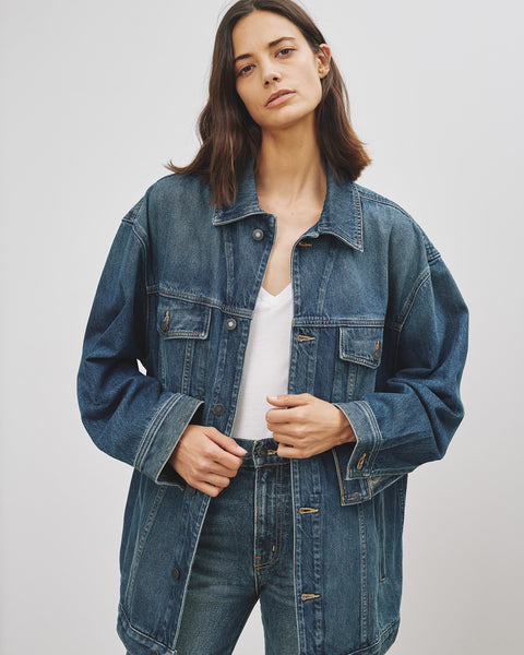 ADAM OVERSIZED DENIM JACKET – Nili Lotan