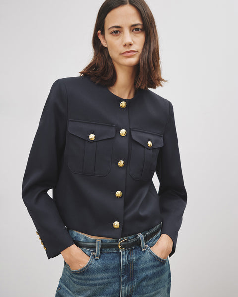 MAURINE CROPPED JACKET – Nili Lotan