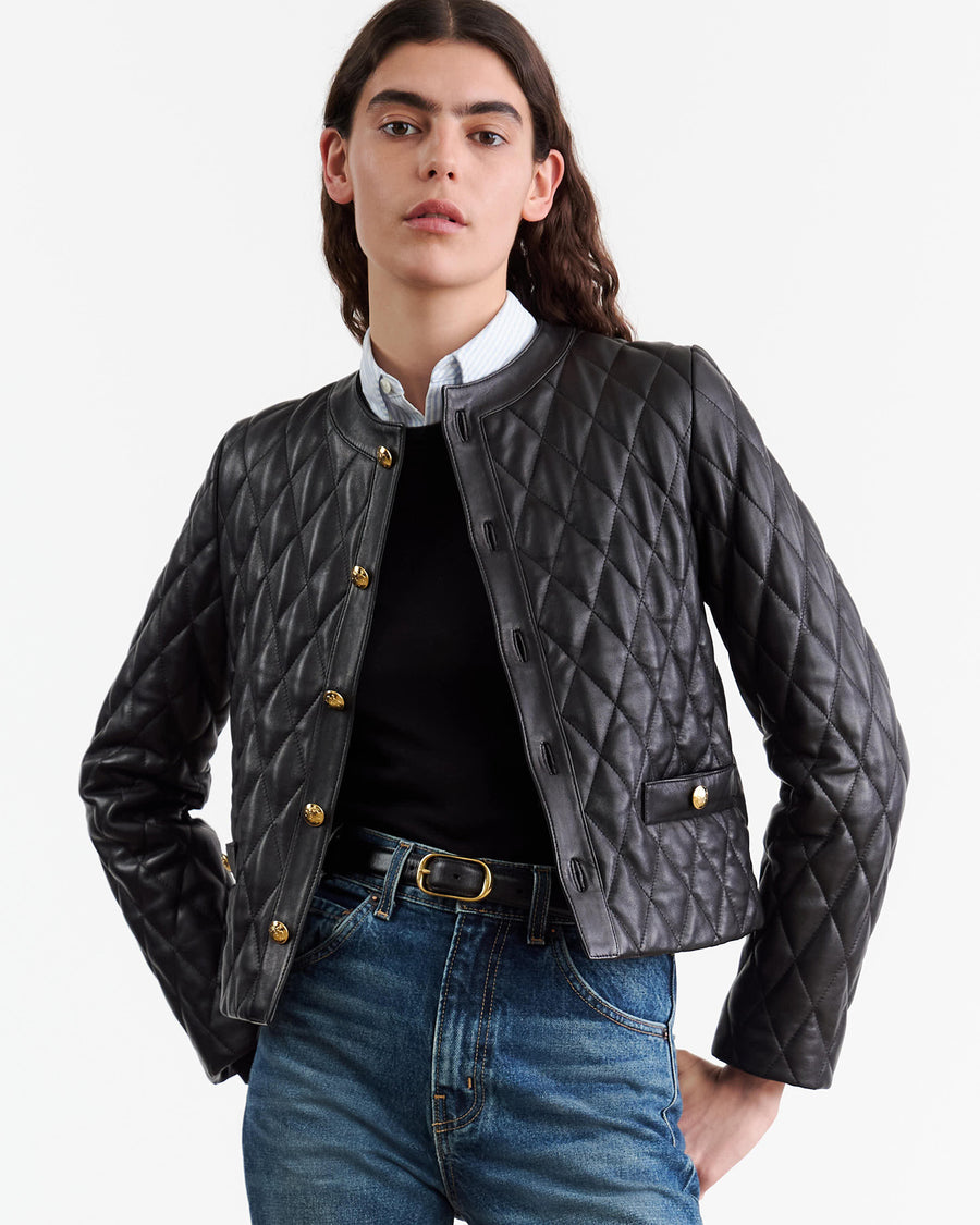 AMY LEATHER JACKET Nili Lotan