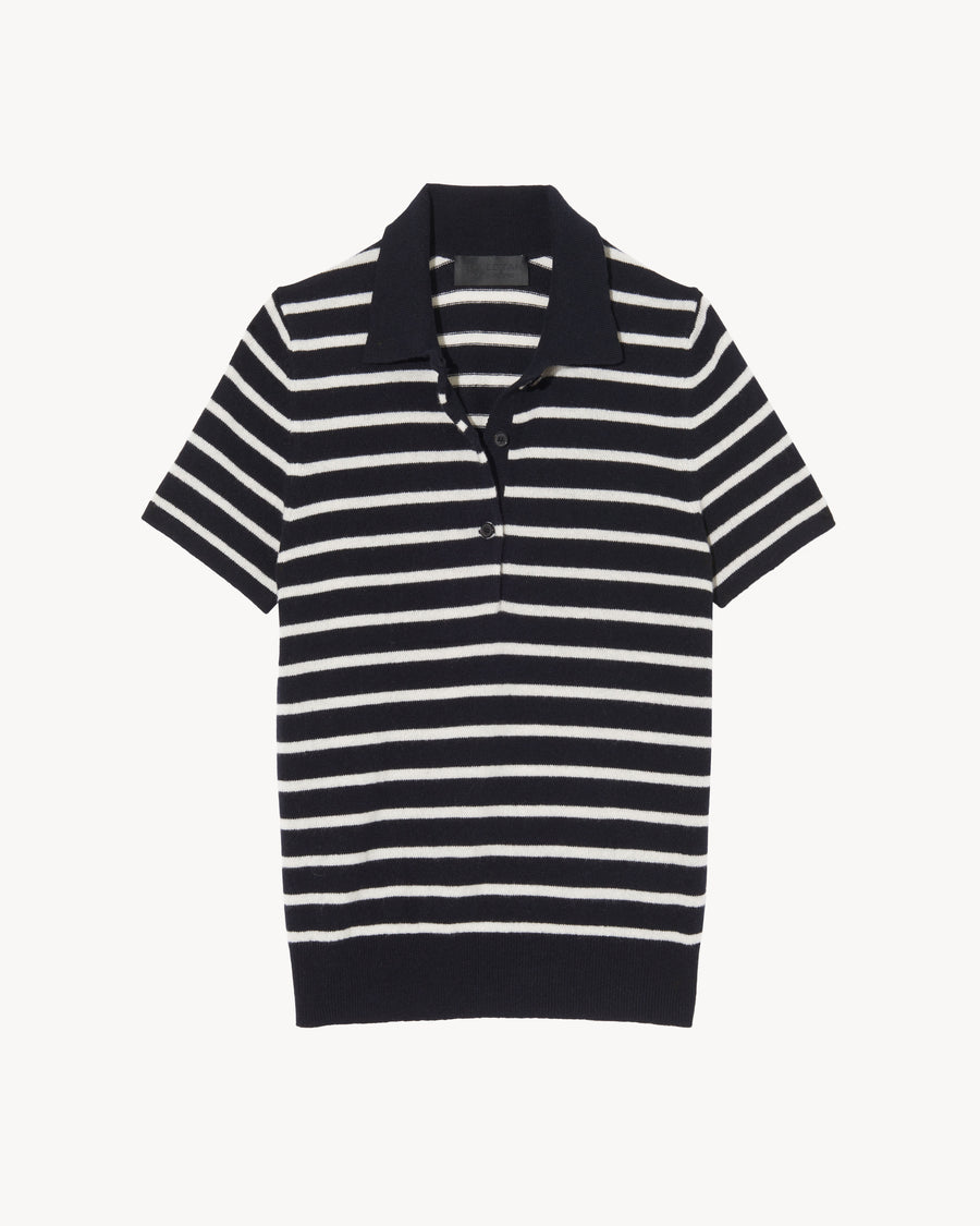 DARK NAVY/IVORY STRIPE